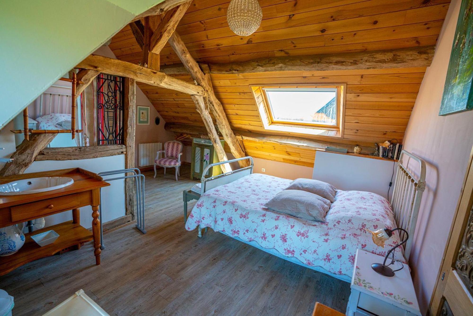 Chambre D'Hotes - Le Jardin Des Patissons La Foret Du Parc Esterno foto