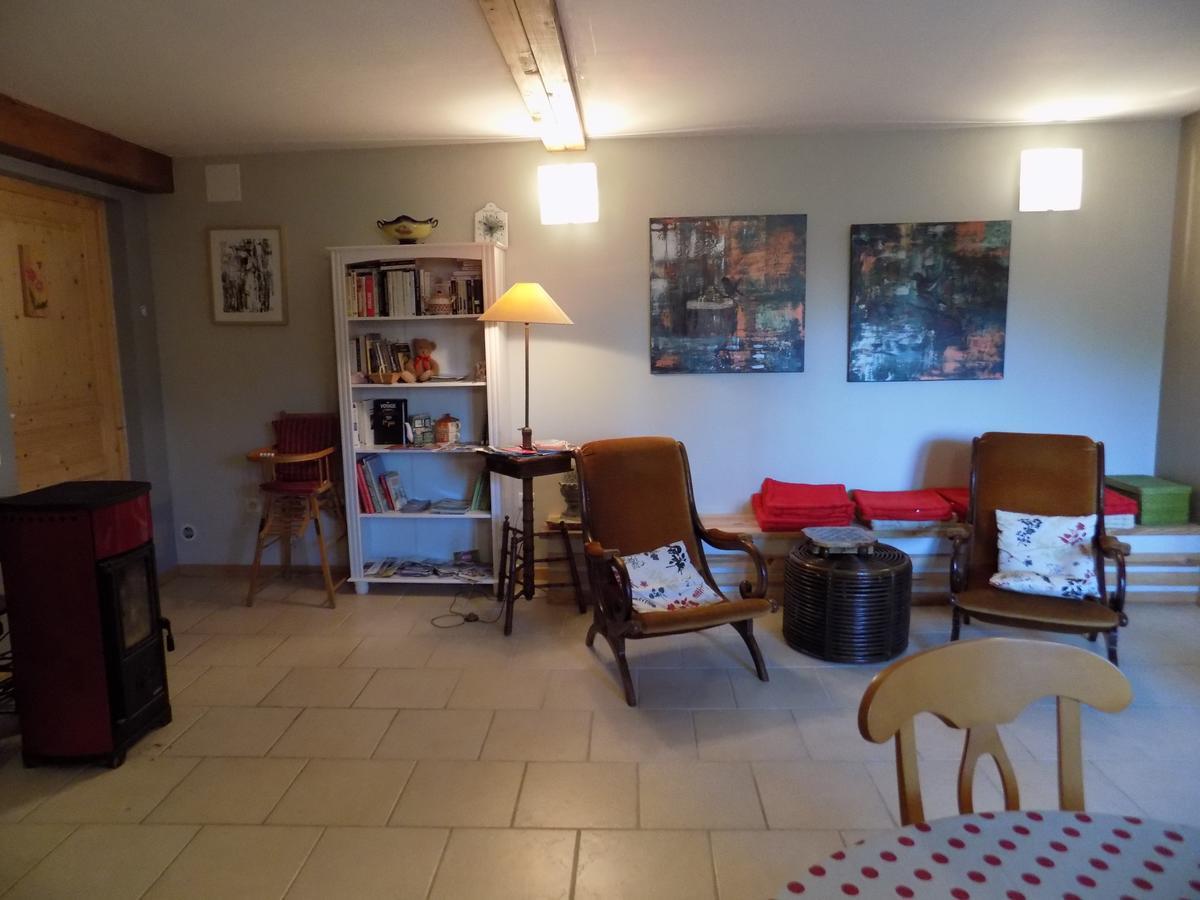 Chambre D'Hotes - Le Jardin Des Patissons La Foret Du Parc Esterno foto
